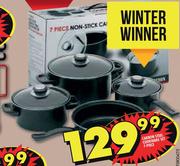 Carbon Steel 7-Piece Cookware Set