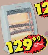 SCE 800W 2-Bar Quartz Heater
