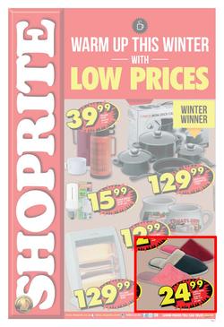 Shoprite Eastern Cape : Winter (21 Apr - 4 May 2014), page 1