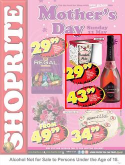 Shoprite Eastern Cape : Mother's Day (28 Apr - 11 May 2014), page 1