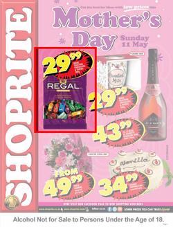 Shoprite Eastern Cape : Mother's Day (28 Apr - 11 May 2014), page 1