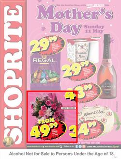 Shoprite Eastern Cape : Mother's Day (28 Apr - 11 May 2014), page 1
