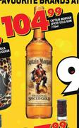 Captain Morgan Spiced Gold Rum-750Ml