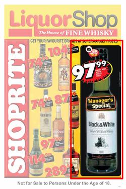 Shoprite Eastern Cape : Liquor Shop (21 Apr - 4 May 2014), page 1