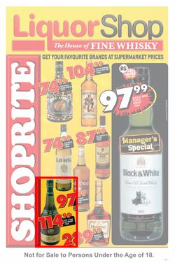 Shoprite Eastern Cape : Liquor Shop (21 Apr - 4 May 2014), page 1
