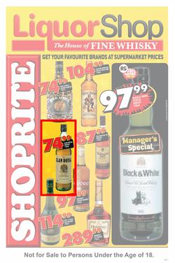 Shoprite Eastern Cape : Liquor Shop (21 Apr - 4 May 2014), page 1