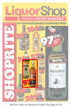 Shoprite Eastern Cape : Liquor Shop (21 Apr - 4 May 2014), page 1