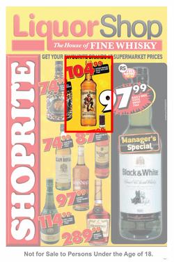 Shoprite Eastern Cape : Liquor Shop (21 Apr - 4 May 2014), page 1