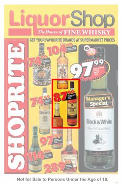 Shoprite Eastern Cape : Liquor Shop (21 Apr - 4 May 2014), page 1