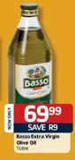 Basso Extra Virgin Olive Oil-1ltr