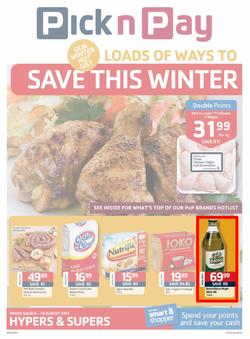 Pick N Pay Inland : Loads of Ways to Save This Winter (6 Aug - 18 Aug 2013), page 1