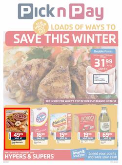 Pick N Pay Inland : Loads of Ways to Save This Winter (6 Aug - 18 Aug 2013), page 1
