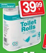 Housebrand Dubbellaag Toiletrolle-9's