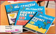 Butterfly Pocket Files