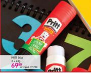 Pritt Stick 3x43g-Per 3 Pack