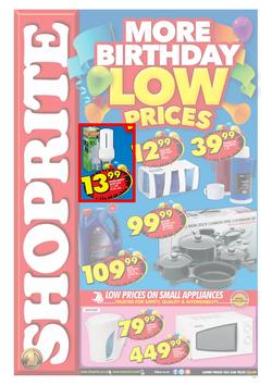 Shoprite WC : Birthday Low Prices (23 Jul - 3 Aug 2014), page 1