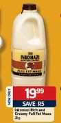 Inkomazi-Rich And Creamy Full Fat Maas-2kg