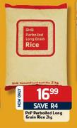Pnp Parboiled Long Grain-Rice-2kg