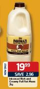 Inkomazi Rich and Creamy Full Fat Maas-2kg
