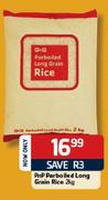 PnP Parboiled Long Grain Rice - 2kg