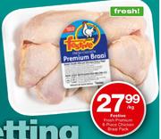 Festive-Fresh-Premium 8-Piece Chicken Braai Pack-Per Kg