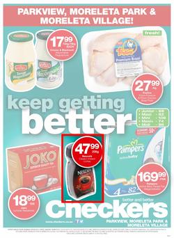Checkers Parkview, Moreleta Park & Village : Keep Getting Better (5 Aug - 18 Aug 2013), page 1