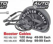 Auto Kraft Booster Cables 120 Amp-Each