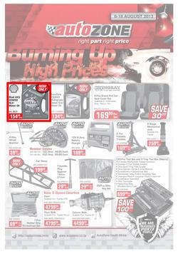 Autozone : Burning Up High Prices (6 Aug - 18 Aug 2013), page 1