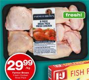 Farmer Brown Fresh Chicken Braai Pack-Per Kg