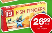 I & J Fish Fingers-600Gm