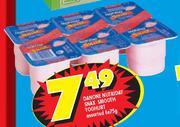 Danone Nutriday Snax Smooth Yoghurt-6x75Gm