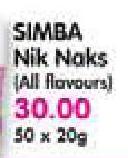 Simba Nik Naks-50x20Gm