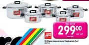 Hart Aluminium Cookware Set-10 Piece Per Set