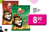 Simba Potato Chips(All Flavours)-125gm Each