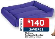 Marltons Rectangular Dog Bed-650 x 550 x 120mm