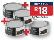 PnP Tuna For Cats-4 x 170gm