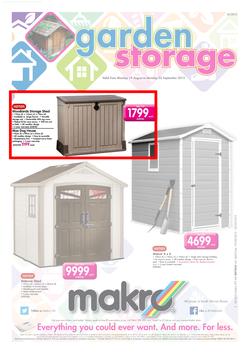 Makro : Garden Storage (19 Aug - 2 Sep 2013), page 1