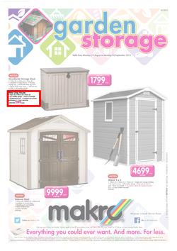 Makro : Garden Storage (19 Aug - 2 Sep 2013), page 1