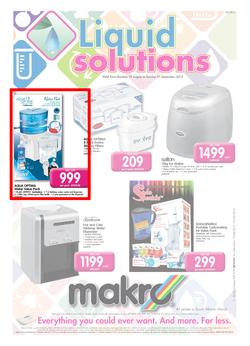 Makro : Liquid Solutions (19 Aug - 1 Sep 2013), page 1