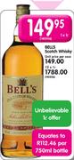 Bells Scotch Whisky-1Ltr