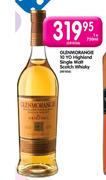 Glenmorangie 10 Yo highland Single Malt Scotch Whisky-750ml