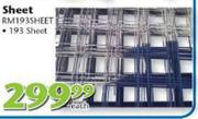 Sheet(RM193Sheet)-193 Sheet Each