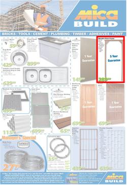 Mica Western Cape : Build (20 Aug - 1 Sep 2013), page 1