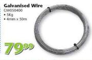 Galvanised Wire 4mmx50m-5Kg