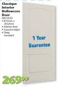 Classique Interior Hollowcore Door (EBCSSLIO)-813mm x 2032mm