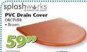 Splash works PVC Drain Cover(Brown)