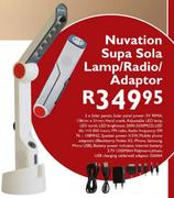 Nuvation Supa Sola Lamp/Radio/Adaptor
