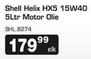 Shell Helix HX5 15W40 5L Motor Olie (SHL.8274)-Elk
