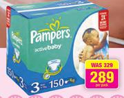 Pamper Active Baby-per Pack