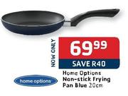 Home Options Non Stick Frying Pan Blue 20cm